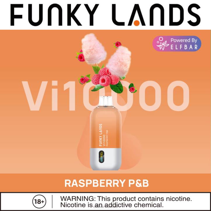 ELFBAR Funky Lands Vape jetable Vi10000 bouffées fraise-kiwi H268161